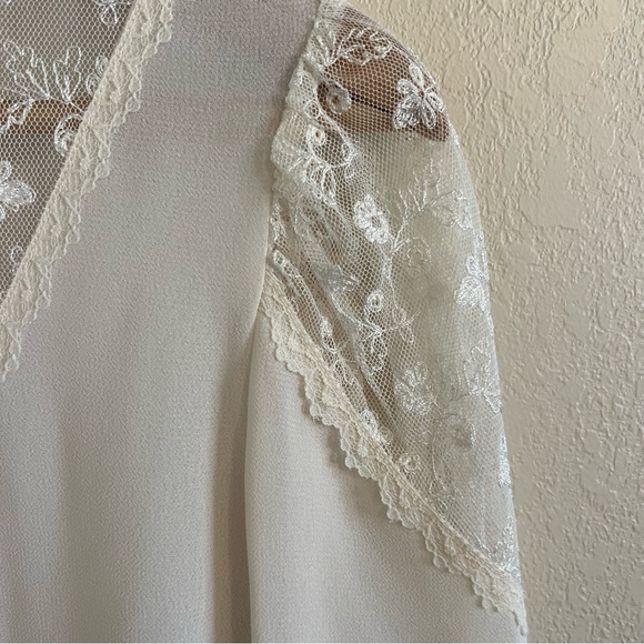 Vintage 70’s Prairie Button Up Blouse - Picture 6 of 11